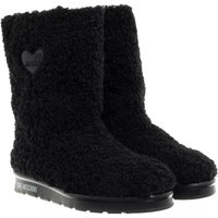 Love Moschino Boots & laarzen - St.Ttod.Winter30 Curly Pl Nero in zwart