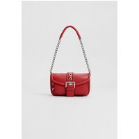 Stradivarius Crossbodytas met gesp  Rood OS