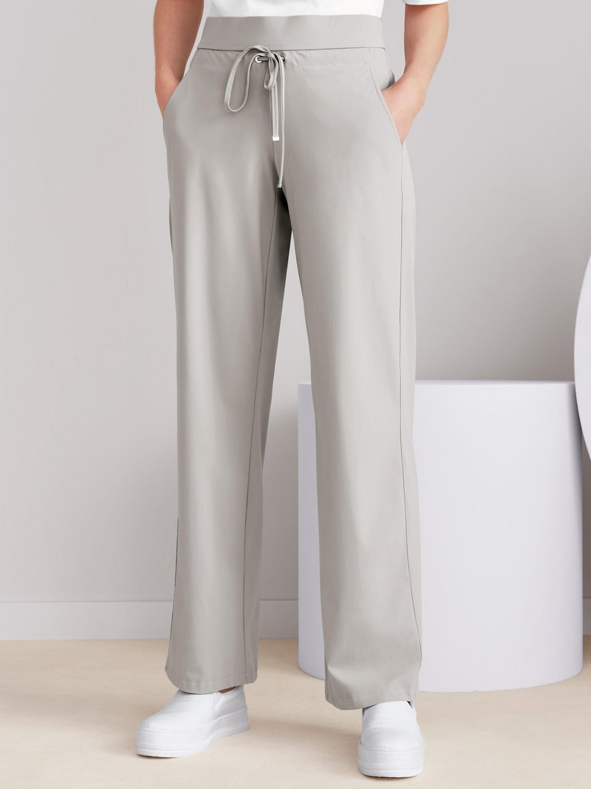 Broek model Candice Straight Van Raffaello Rossi beige