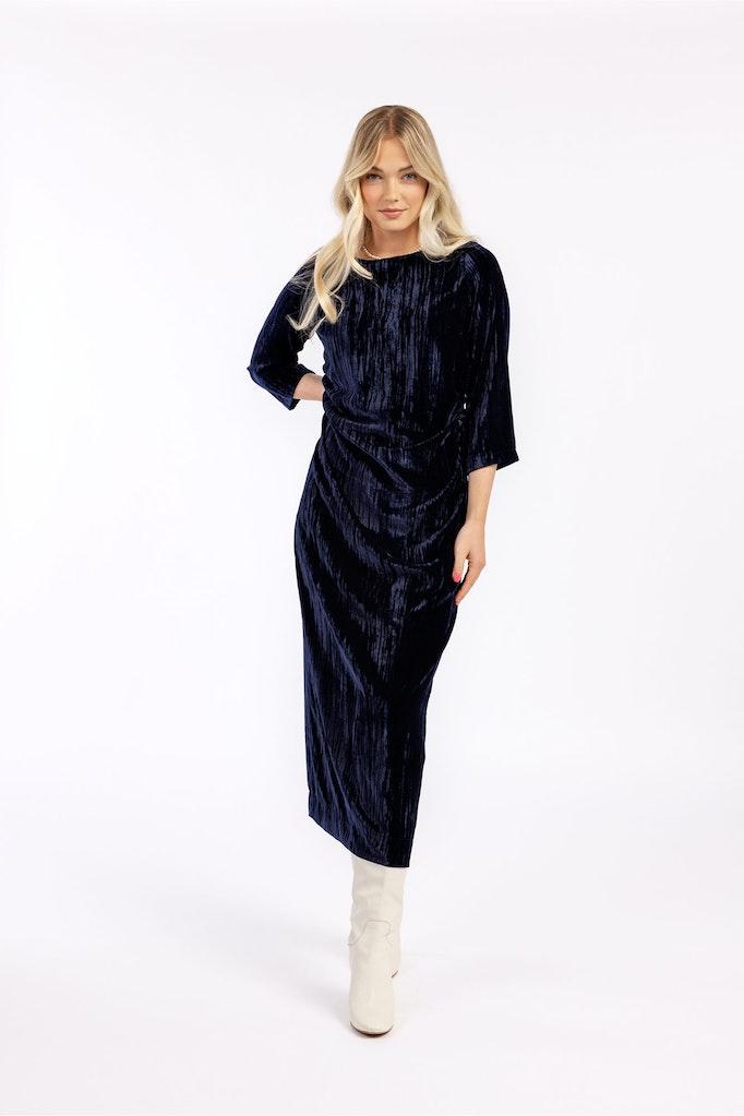 Studio Anneloes Female Jurken Christel Velvet Dress 09287