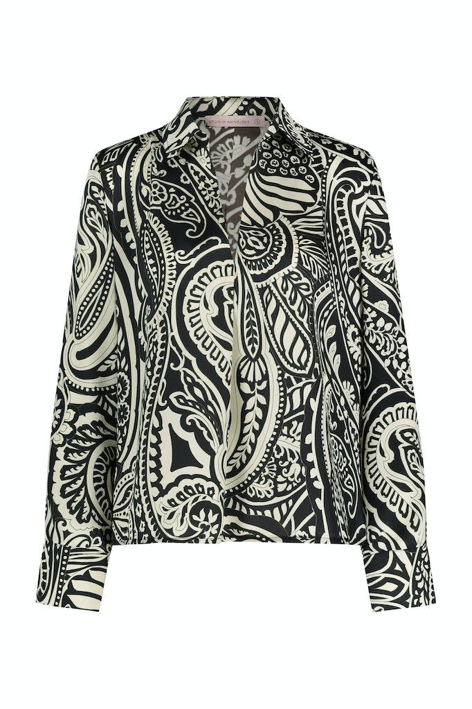 Studio Anneloes Female Blouses Grace Paisley Blouse 09591