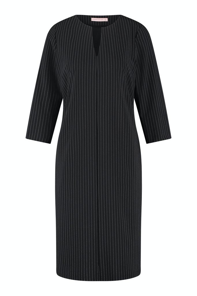 Studio Anneloes Female Jurken Caro Pinstripe Dress 94750