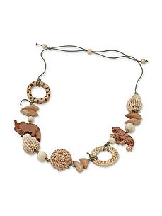 Ketting in safari-look Van Peter Hahn multicolour