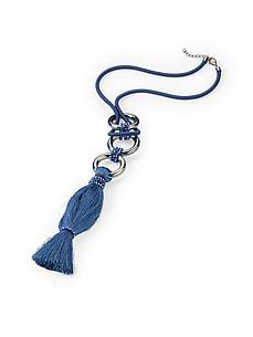 Ketting karabijnsluiting Van Emilia Lay blauw