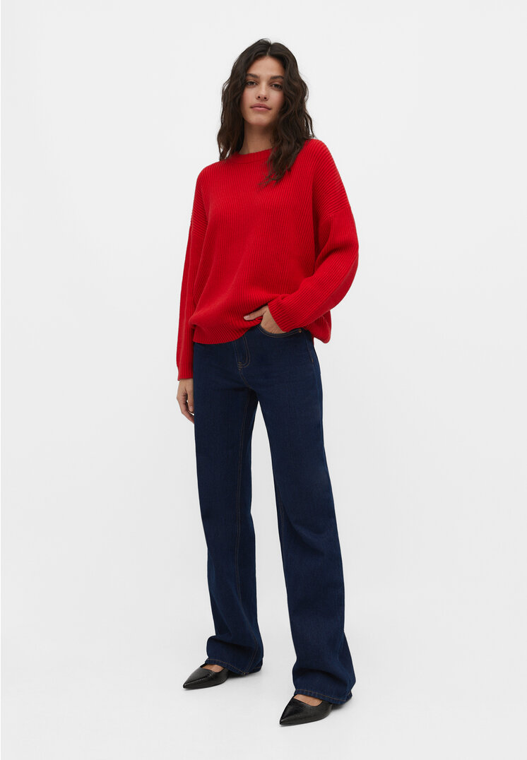 Stradivarius Tricot trui  Rood S