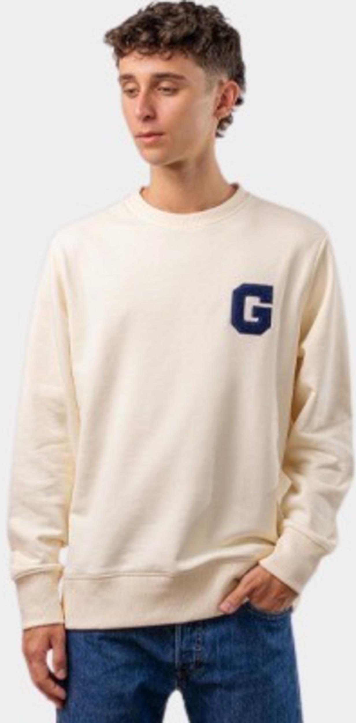 Gant Sweater Beige G Graphic C-Neck 2043023/130