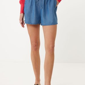 Denim Short Blauw