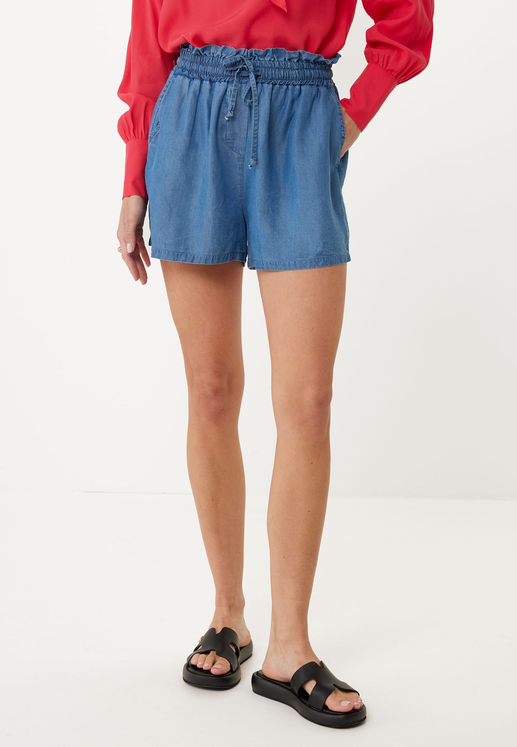 Denim Short Blauw