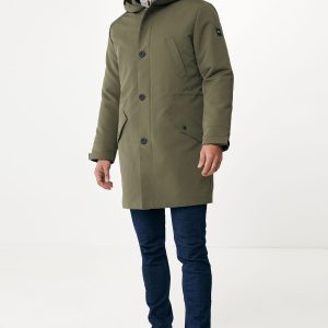 2 in 1 Parka Met Binnenjas Olijfgroen