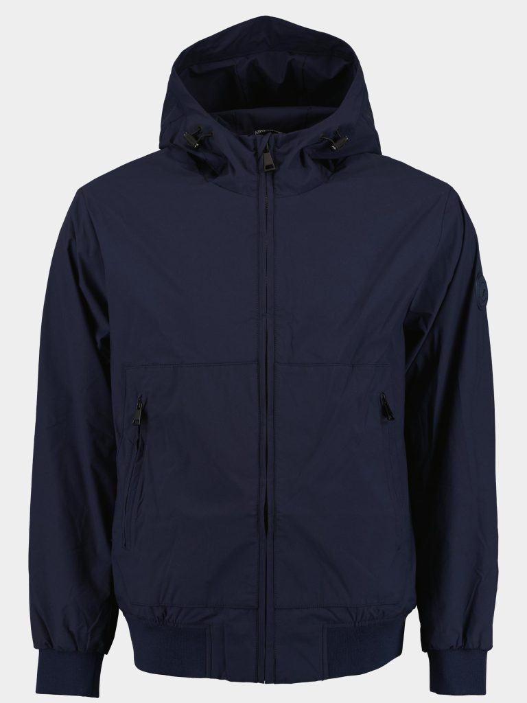 Airforce Zomerjack Blauw Hooded Four-way Stretch jacket FRM0962/545