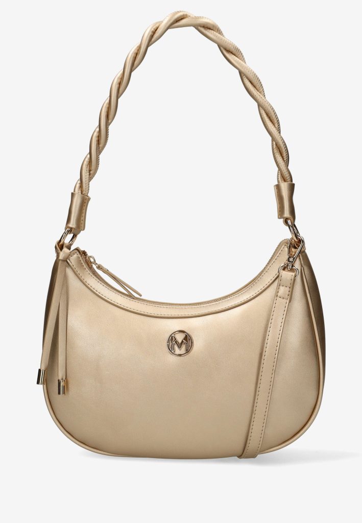 Naisha Shoulder bag twisted Light Gold