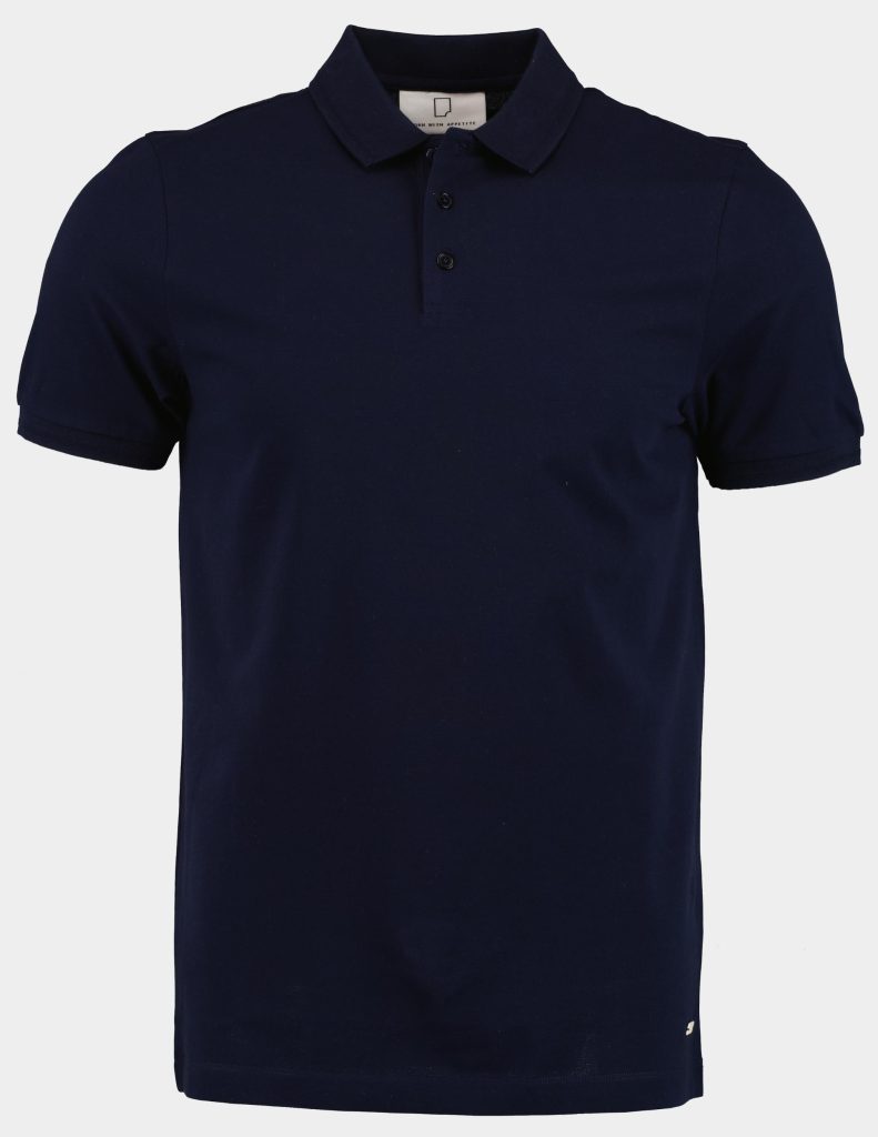 Born With Appetite Polo korte mouw Blauw SWIM polo double mercerized 24108SW28/290 navy