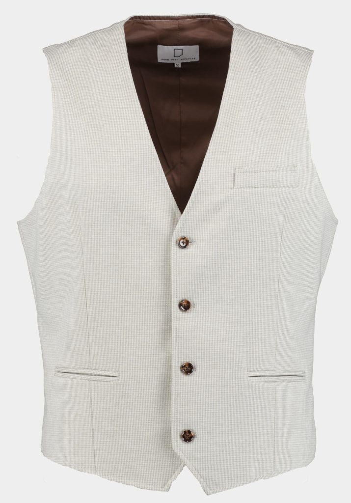 Born With Appetite Gilet Groen KRIS waistcoat BWA24111KR36/343 surf side