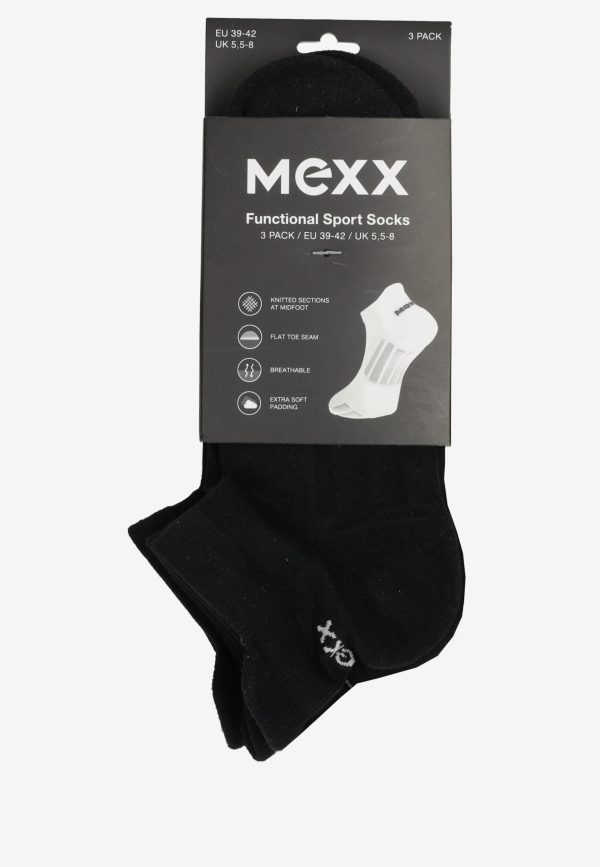 Sportsocks (3-pack) Black