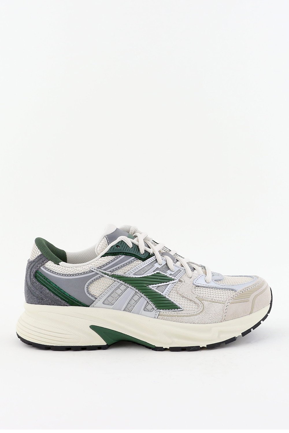 Diadora Heritage sneakers Mythos Star met groene details beige