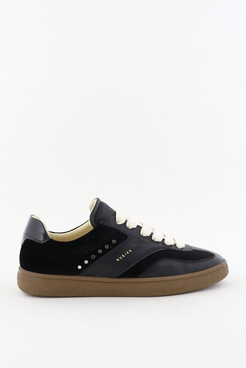 Nubikk sneakers Ray Owen Studs met suede en leren details zwart