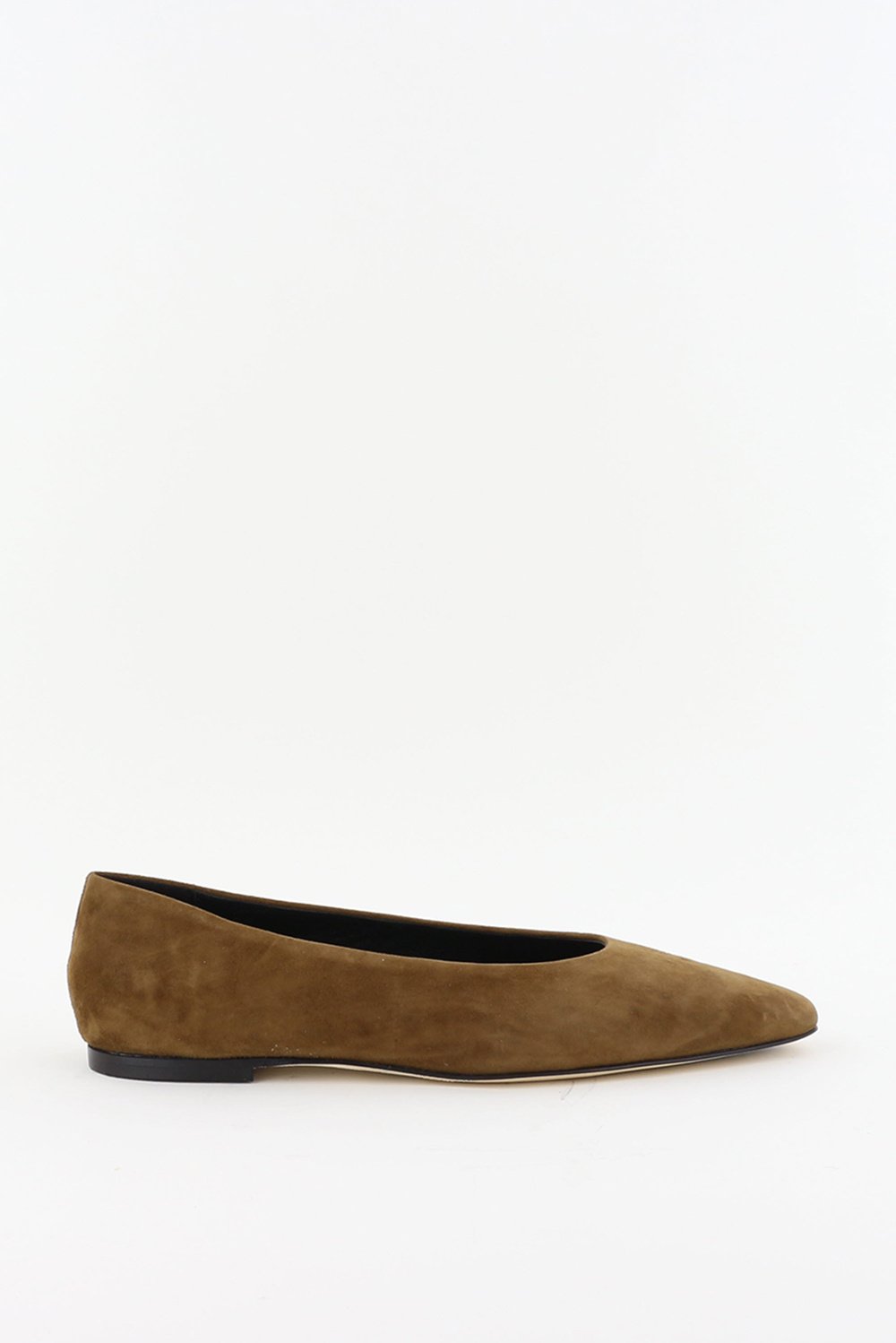 Odare suede ballerina&apos;s Bilbao bruin