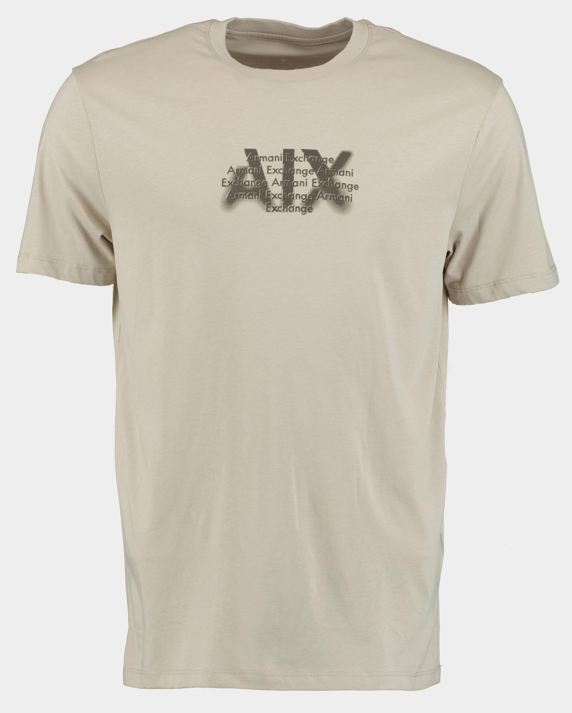 Armani Exchange T-shirt korte mouw Beige 6DZTHH.ZJH4Z/17AB