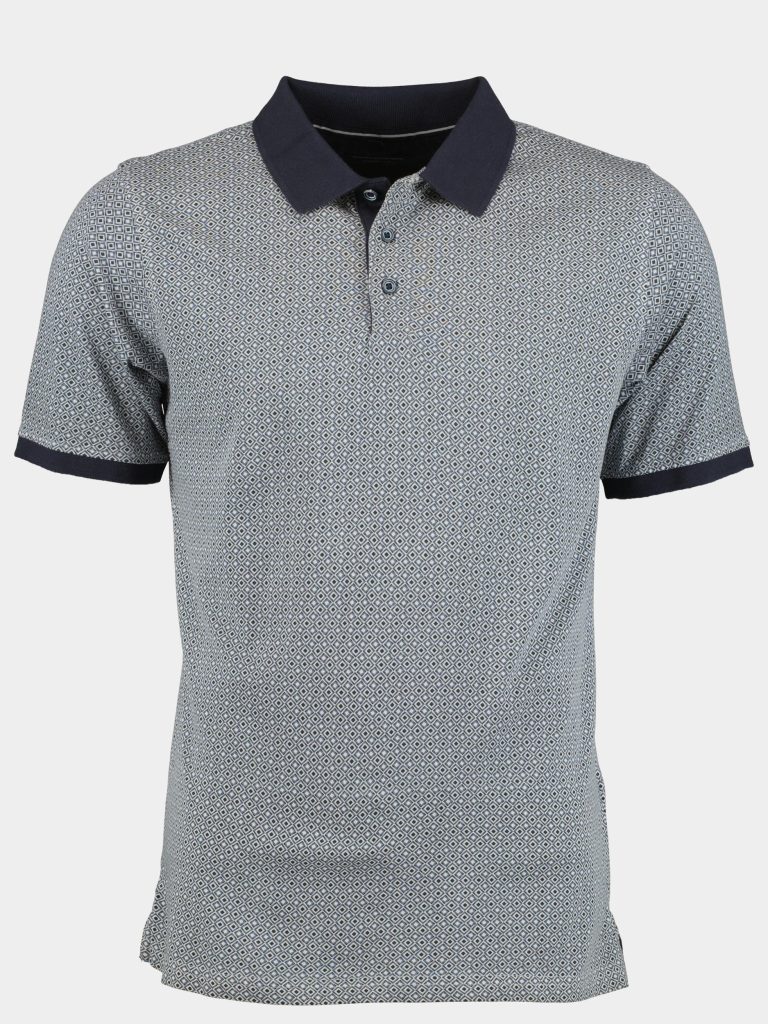 Casamoda Polo korte mouw Blauw Polo 944188900/108