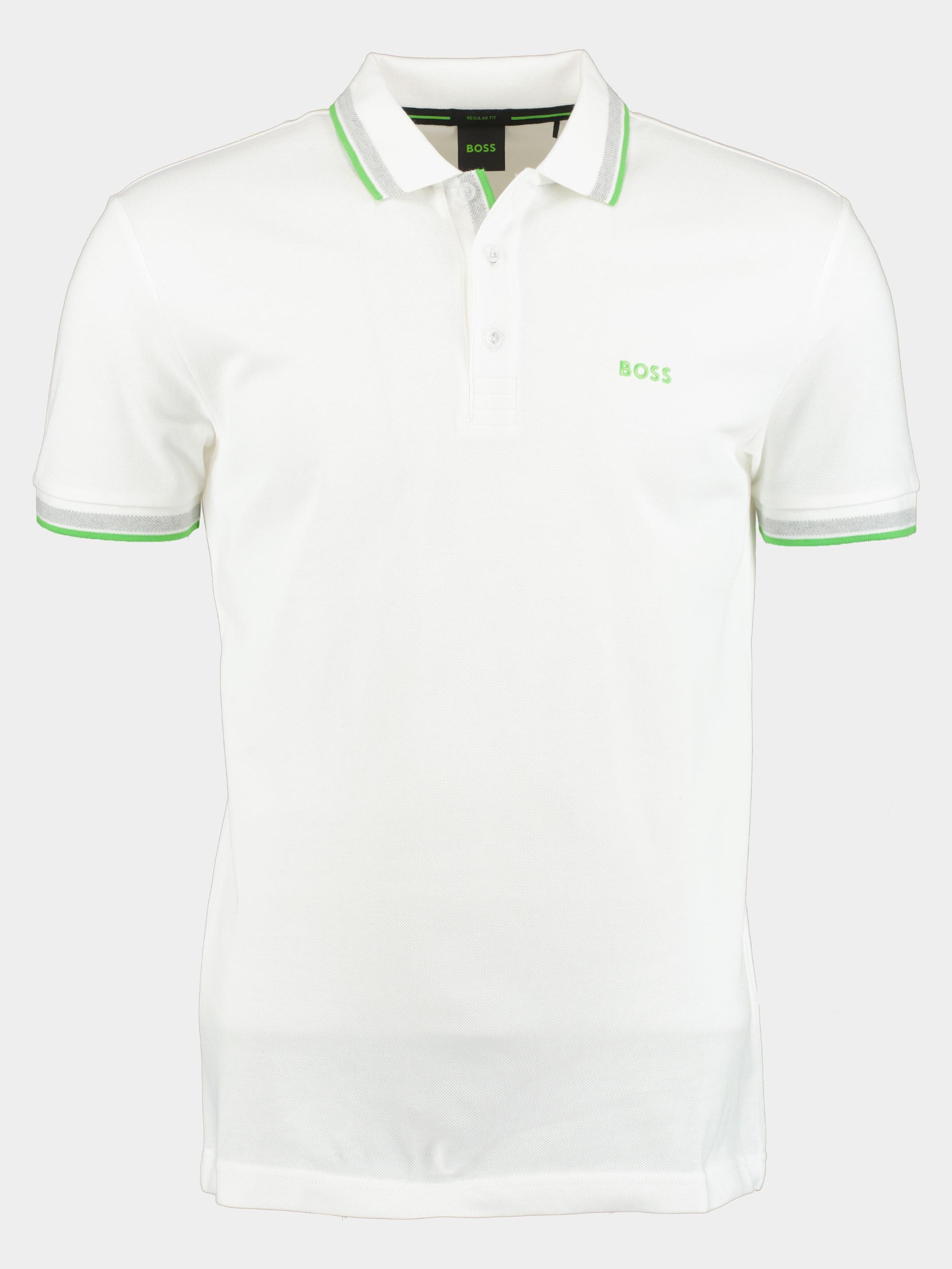 BOSS Green Polo korte mouw Beige Paddy 10241663 01 50469055/101