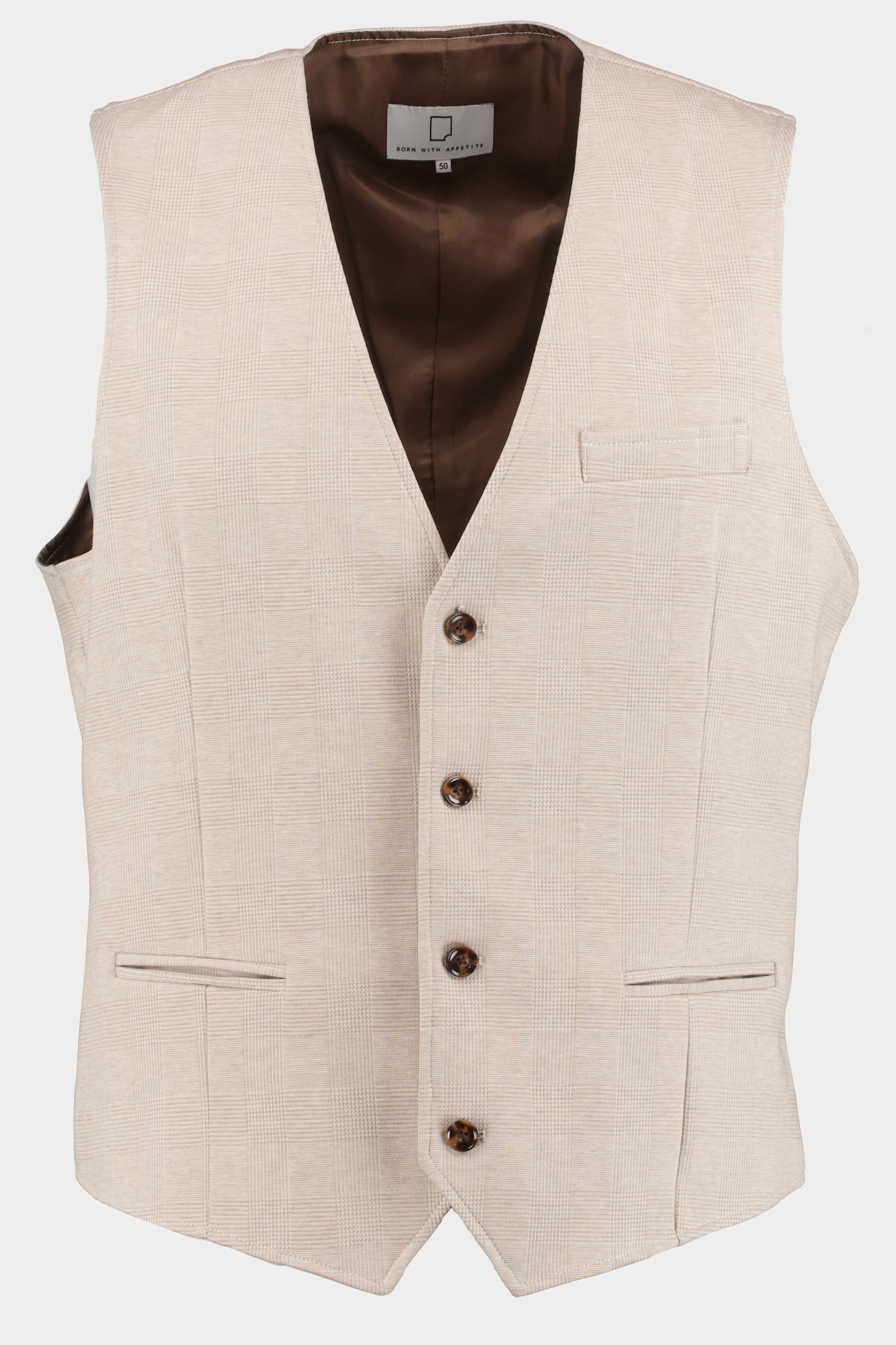 Born With Appetite Gilet Beige KRIS waistcoat BWA24111KR37/820 sand