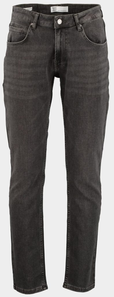 Jean Store Company 5-Pocket Jeans Zwart 2210-JR74-Parma/Black Haki