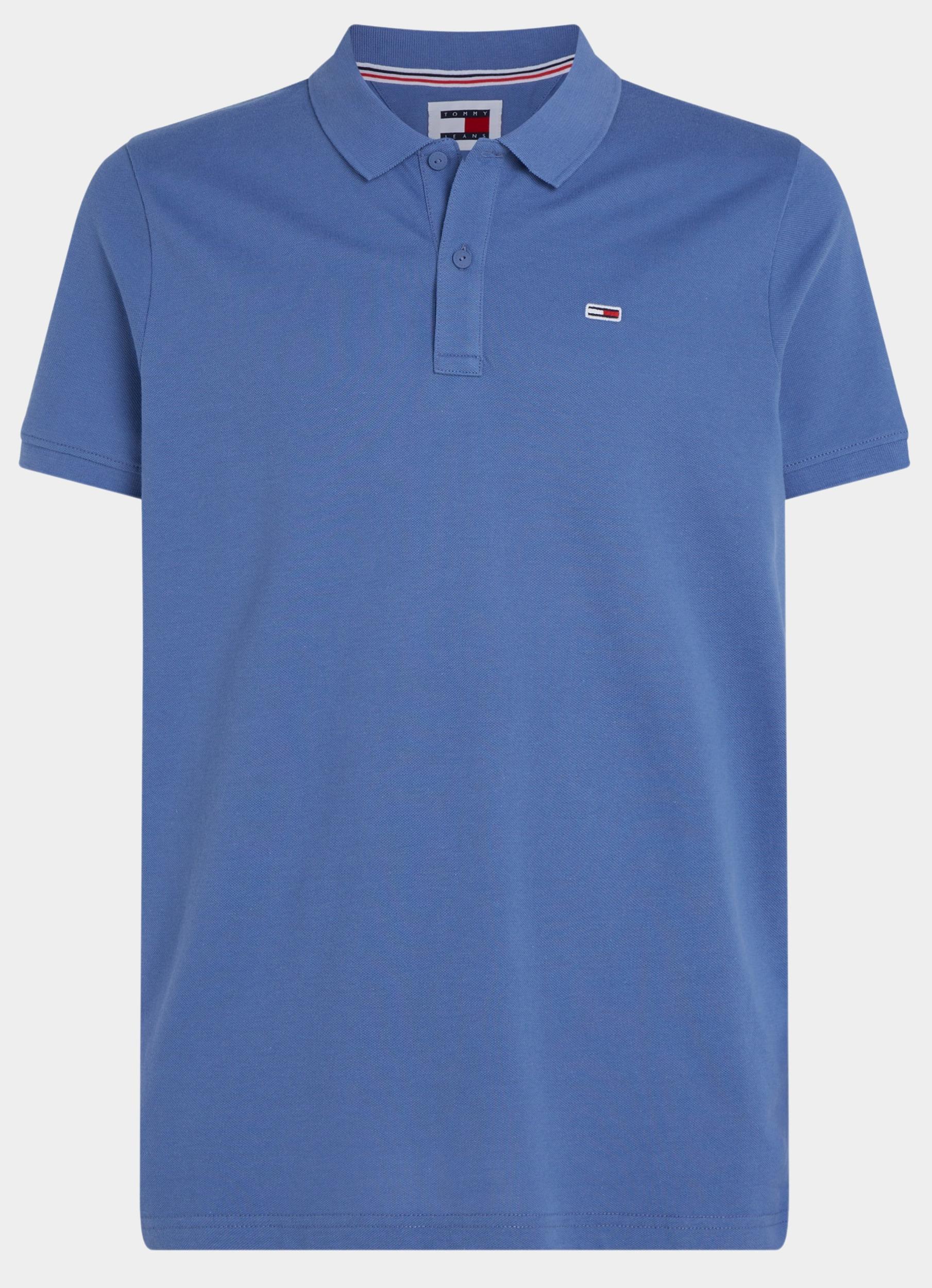 Tommy Jeans Polo korte mouw Blauw Slim Placket Polo DM0DM18312/C6C