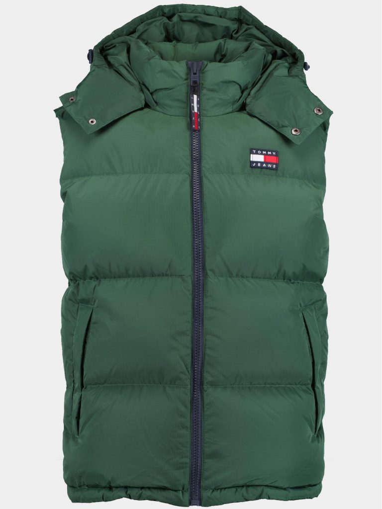 Tommy Jeans Bodywarmer Groen TJM alaska vest DM0DM14447/L2M