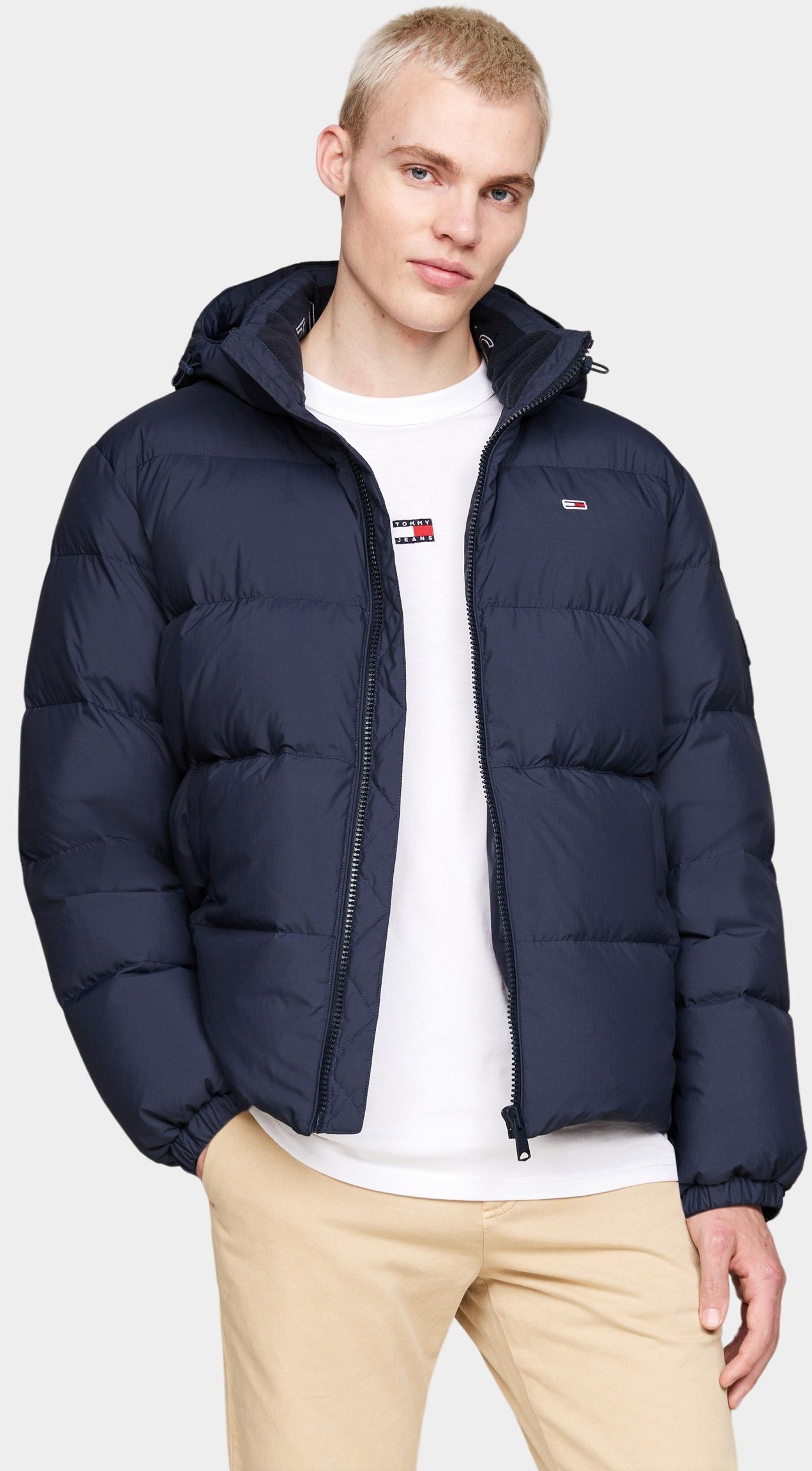 Tommy Jeans Winterjack Blauw TJM Essential Down Jacket Ext DM0DM19786/C1G