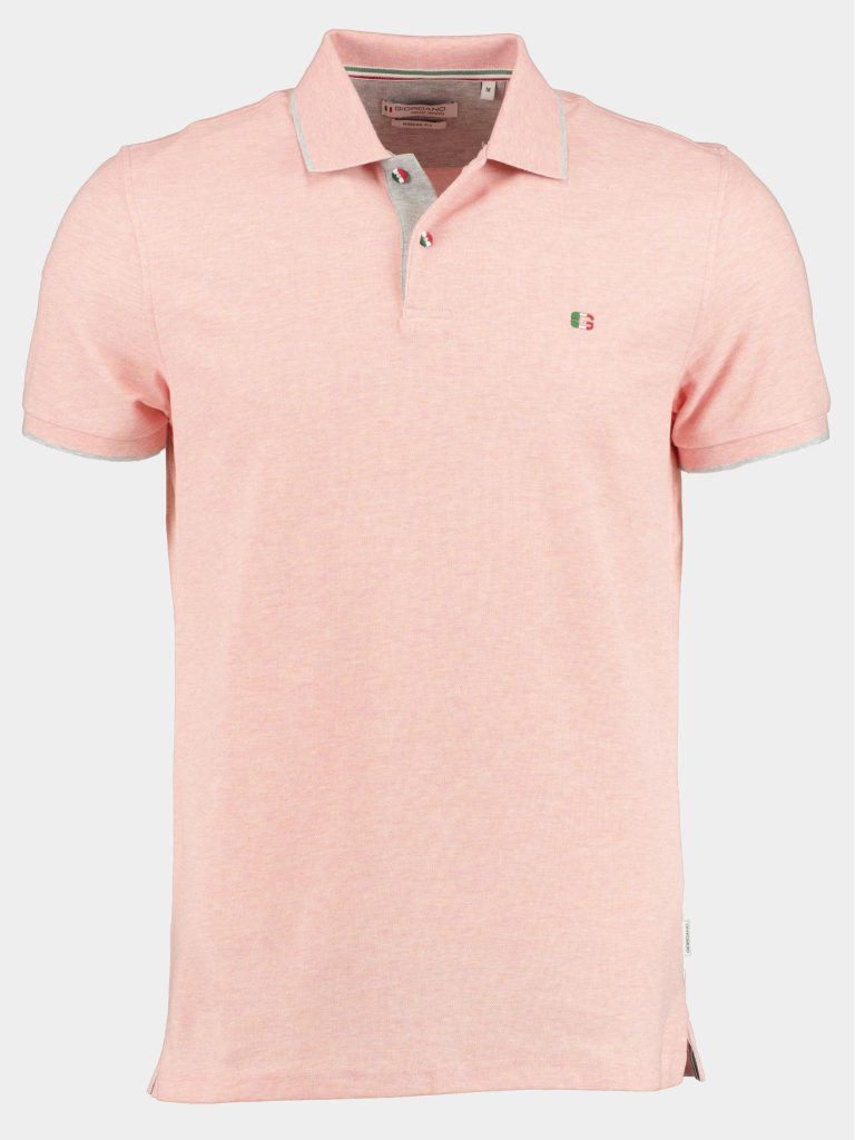 Giordano Polo korte mouw Roze Nico Signature 216588/31