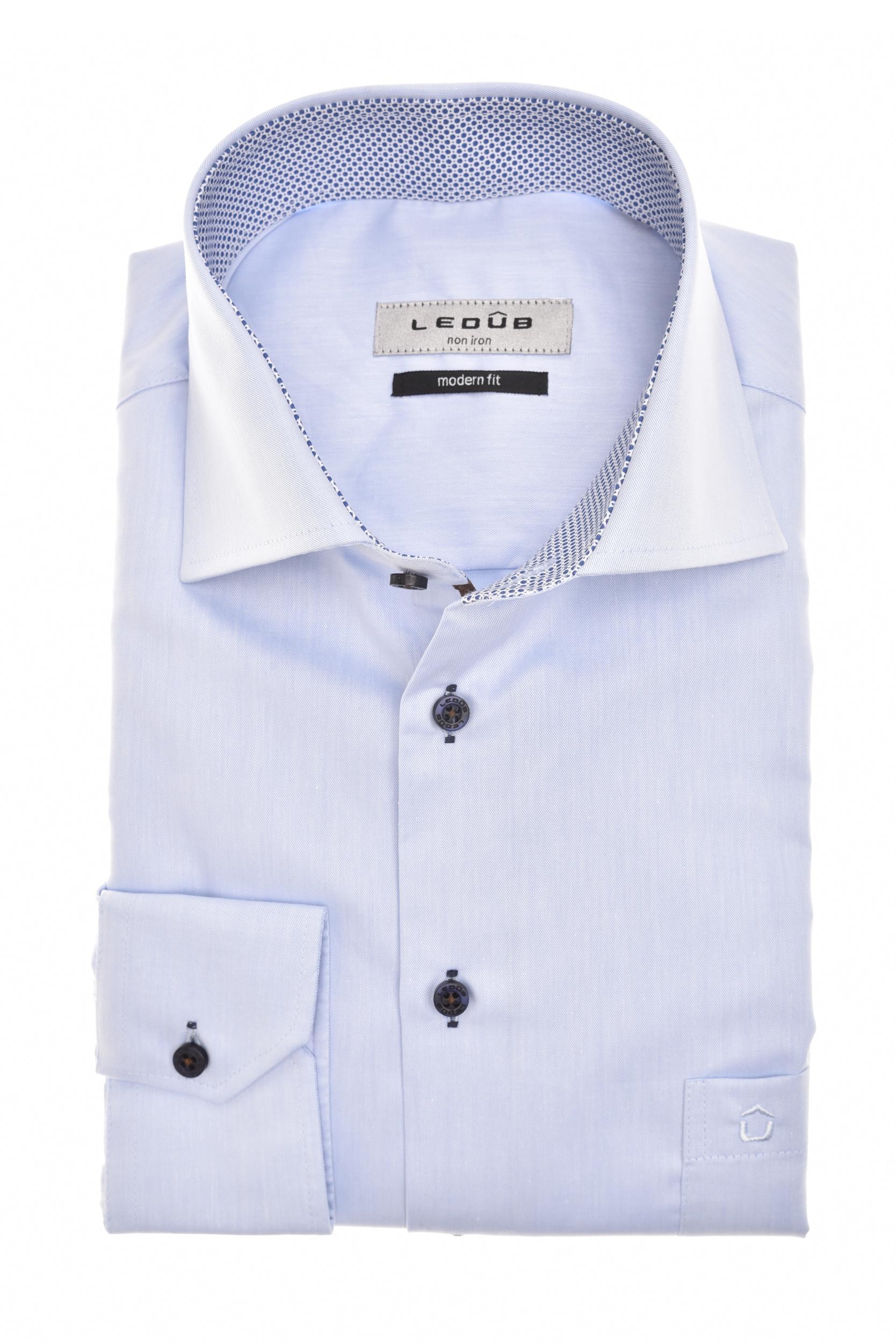 Ledub Business hemd lange mouw Blauw LE24239/64 MFN 5 0323509/120-170-650