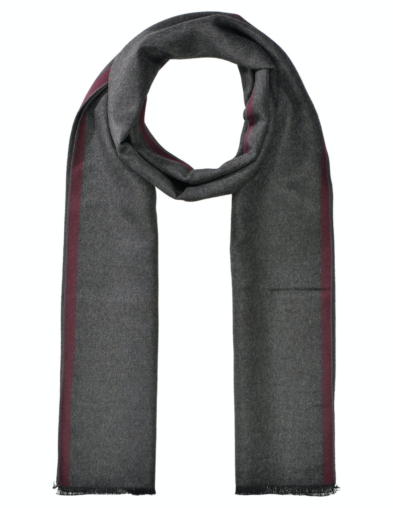 Commander Shawl Rood Viskoseschal 30/180 213011827/409