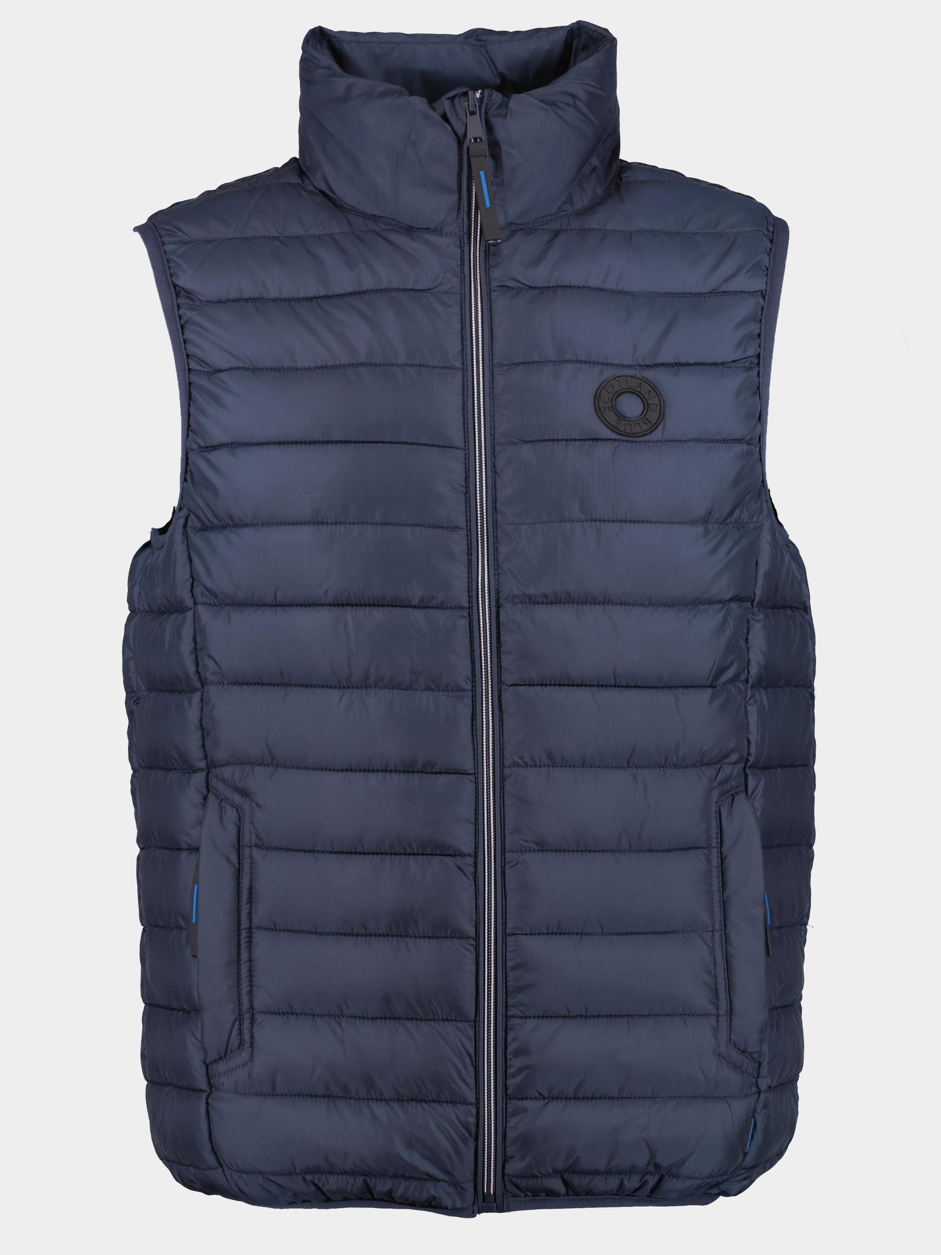 Scotland Blue Bodywarmer Blauw Mountain Stepped Bodywarmer 24101MO05SB/290