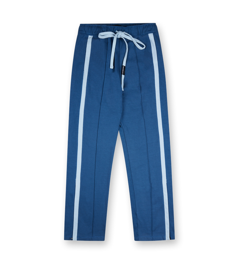 Nahmias X Four Logo Ring Heavy Cotton Trackpants Blue - S