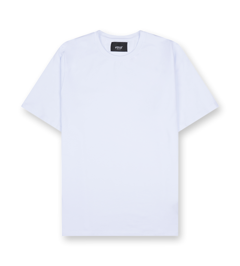 Four 2-pack T-shirt White - XXL