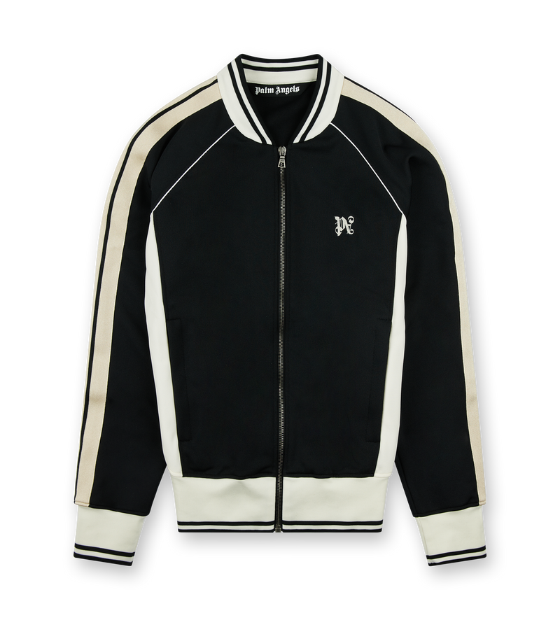 Black Track Jacket - L