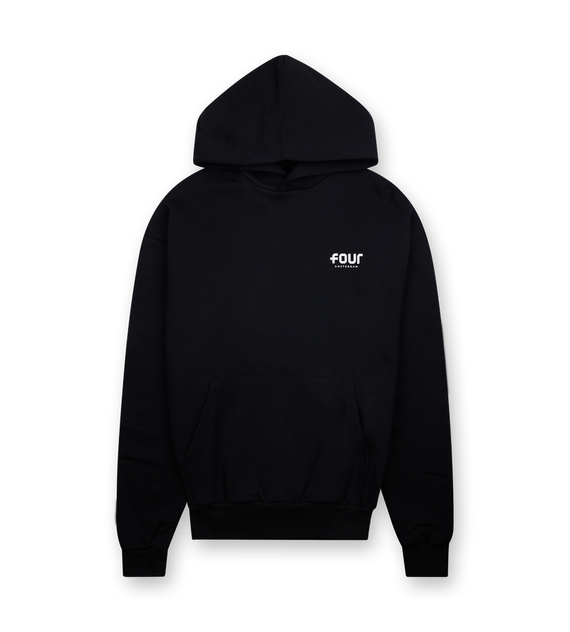 Logo Hoodie Black - XL