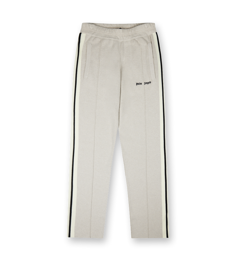 Classic Logo Knit Trackpants Light Beige - S