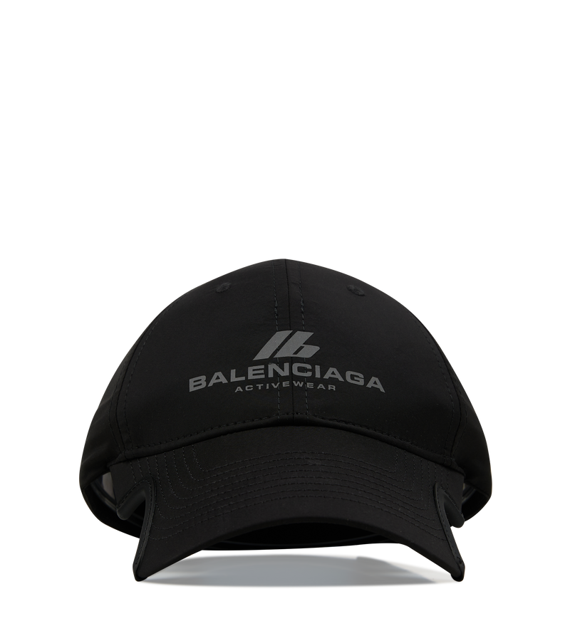 Activewear Baseball Cap Black - L