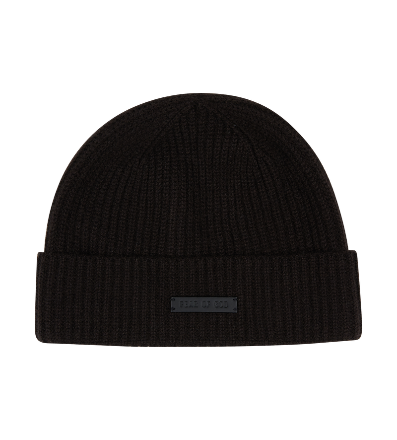 Cashmere Beanie Black - O/S