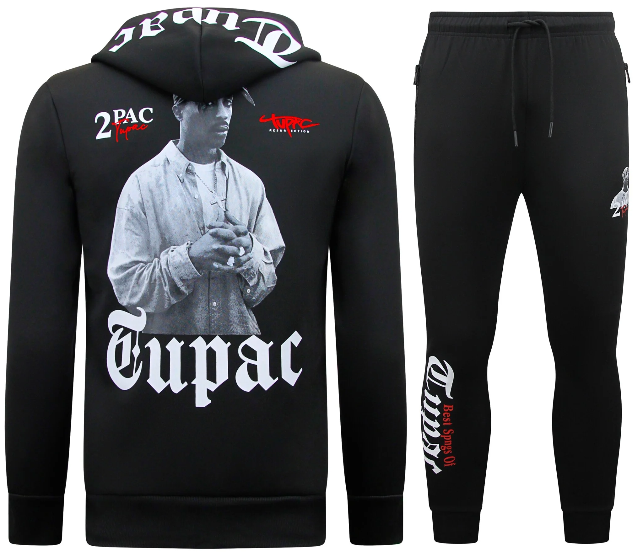 Top-Star Trainingspakken tupac joggingpakken 2pac