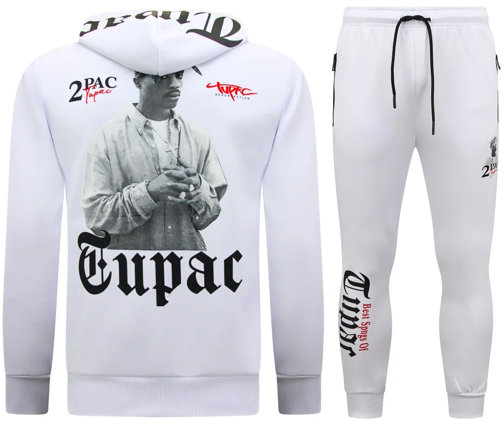 Top-Star Joggingpakken tupac trainingspakken 2pac