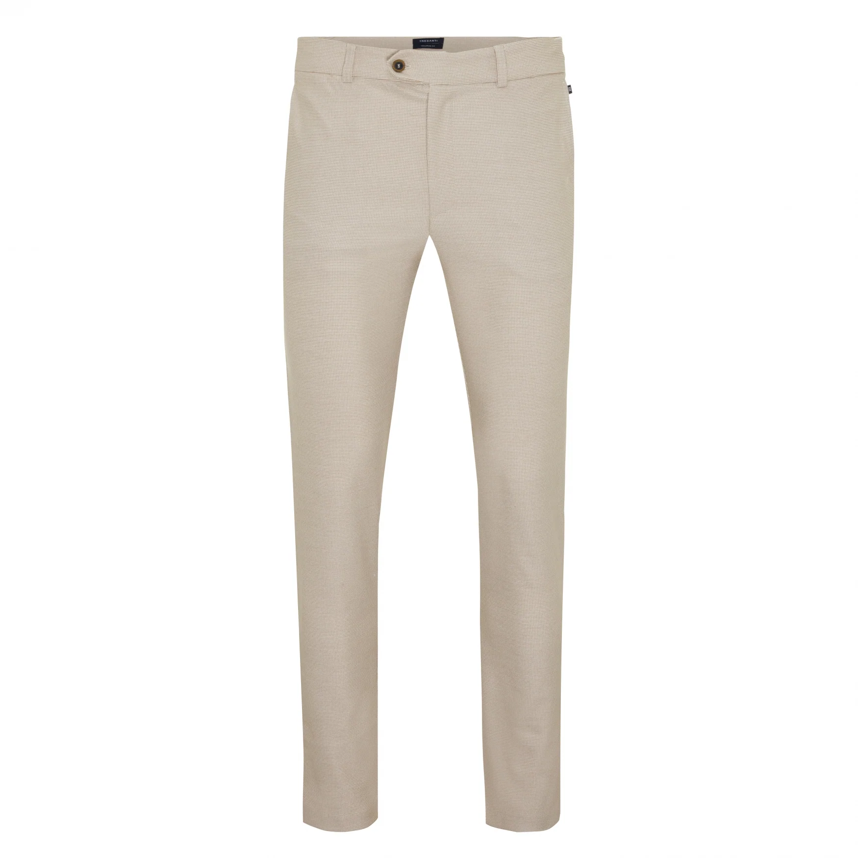 Tresanti Cassio i broek met klein patroon | taupe