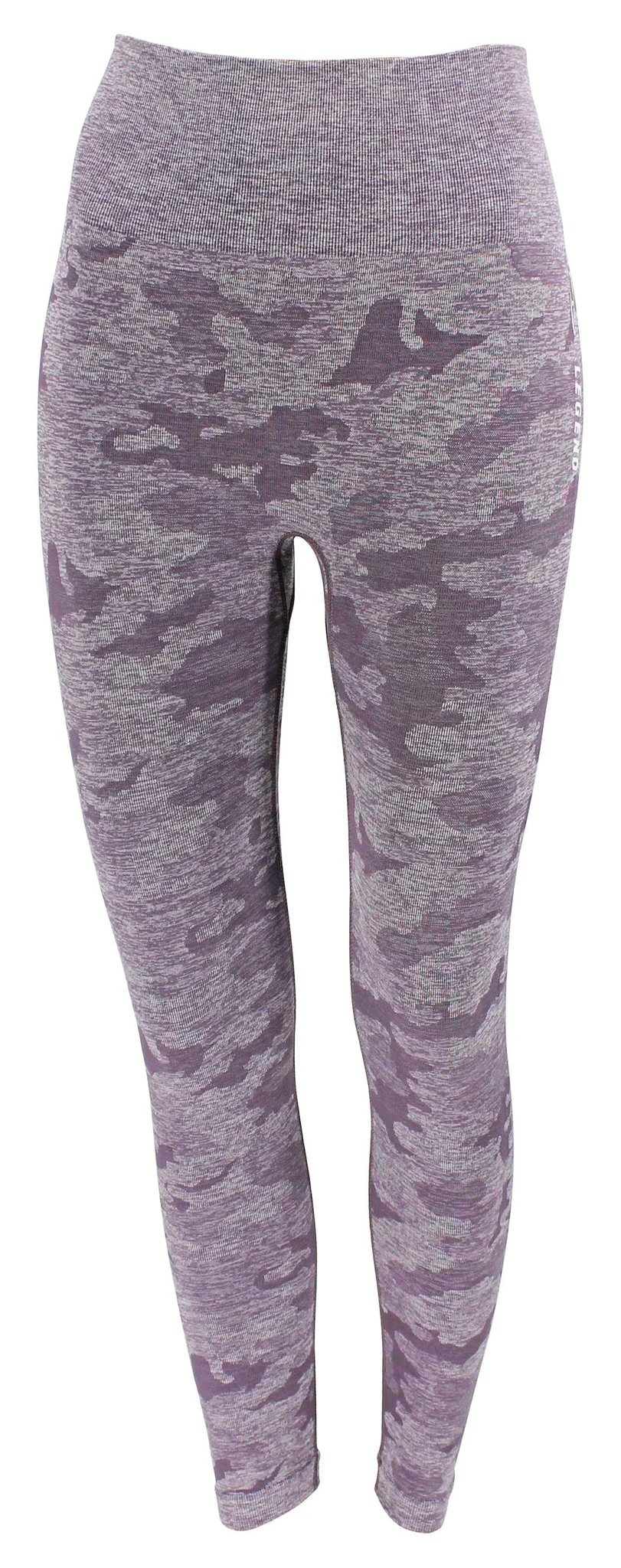 Legend Sports Dames sportlegging camo purple