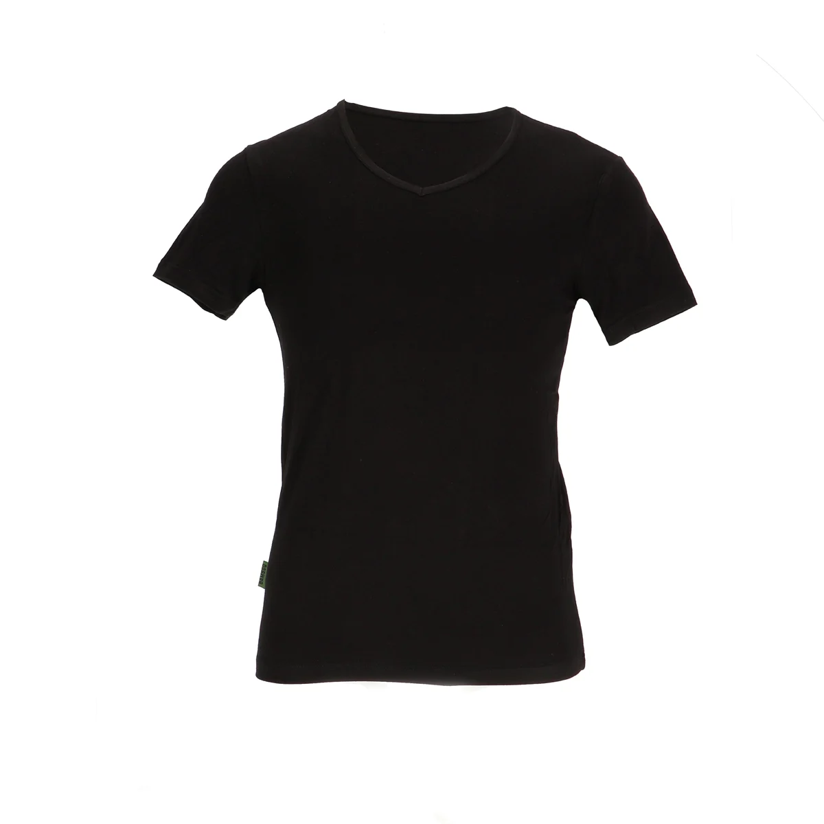 Basset Dames/heren bamboe t-shirt v-hals