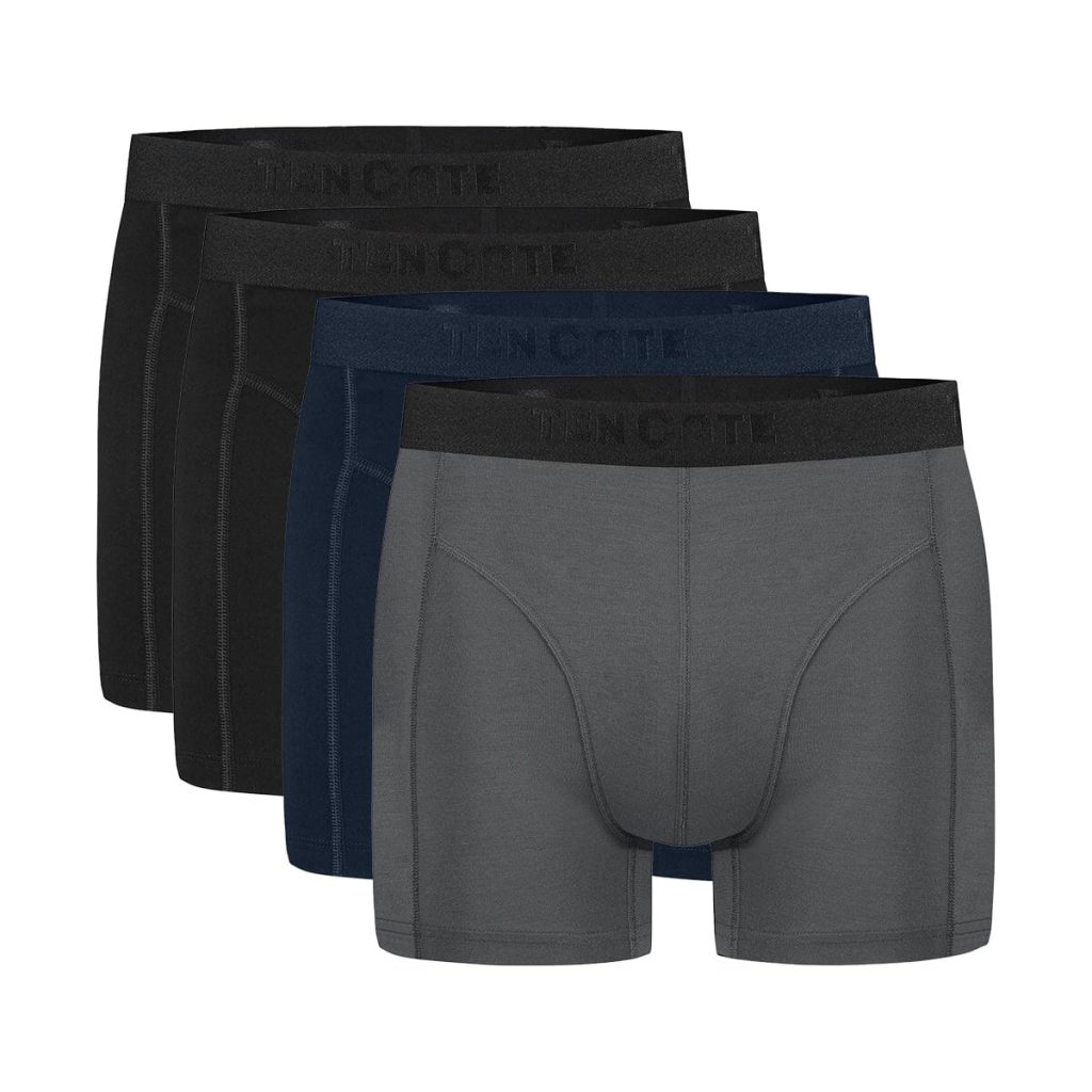 Ten Cate 32388 basic bamboo men shorts 4-pack mix