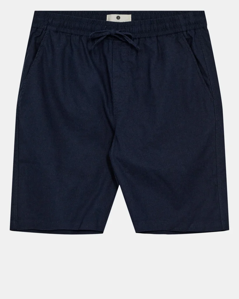 Anerkjendt Aklt james cot/linen ela shorts 901531 sky captain