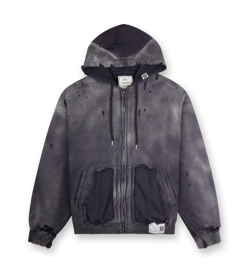 Sun Faded Parka Black - 48