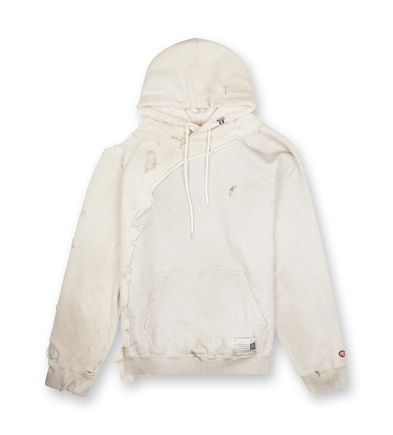 Layered Hoodie White - 50