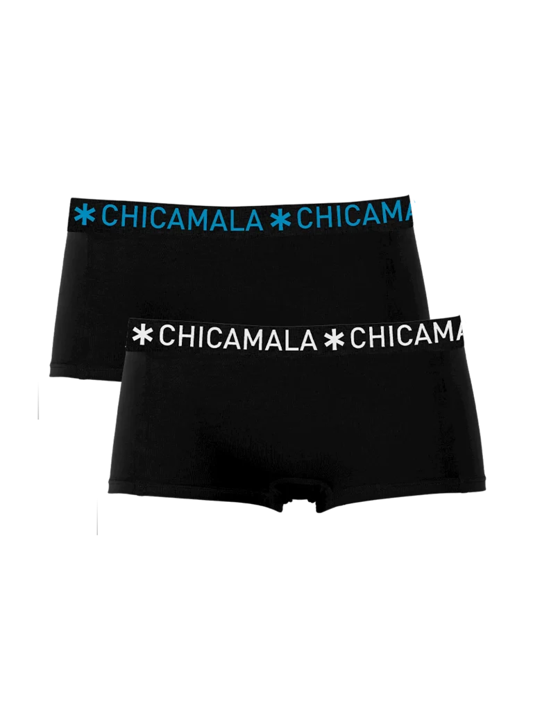 Muchachomalo Meisjes 2-pack boxershorts effen